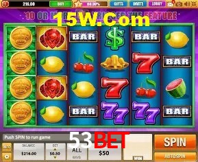 Mesa de Blackjack 53bet